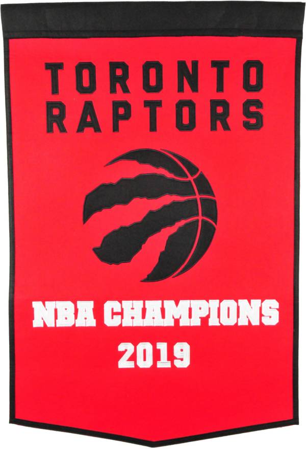 Winning Streak Sports 2019 NBA Champions Toronto Raptors Dynasty Banner