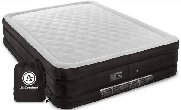 Air Comfort Deep Sleep Queen Raised Air Mattress with Built-In Pump product image