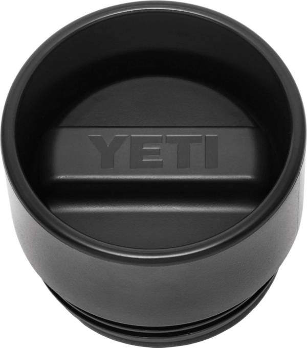 YETI Rambler 12oz with Hot Shot Cap - Black - TackleDirect