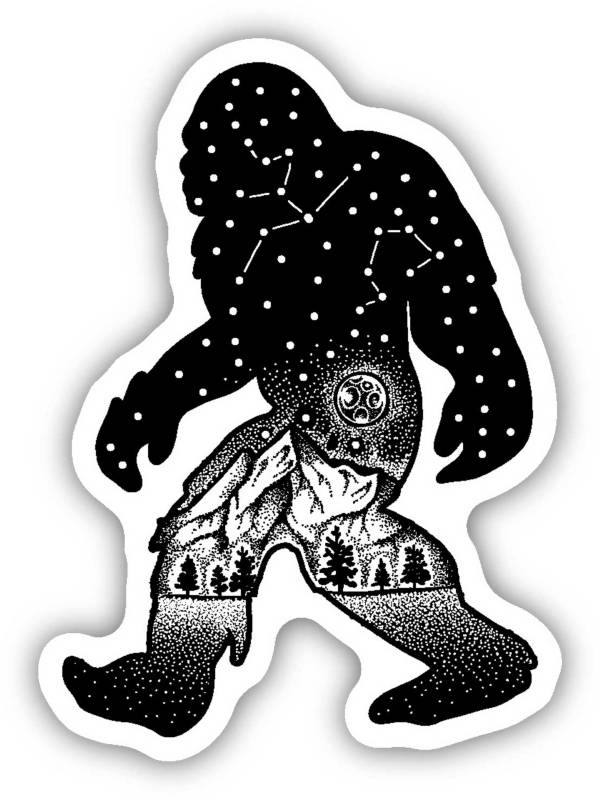 Stickers Northwest Sasquatch Constellation Sticker product image