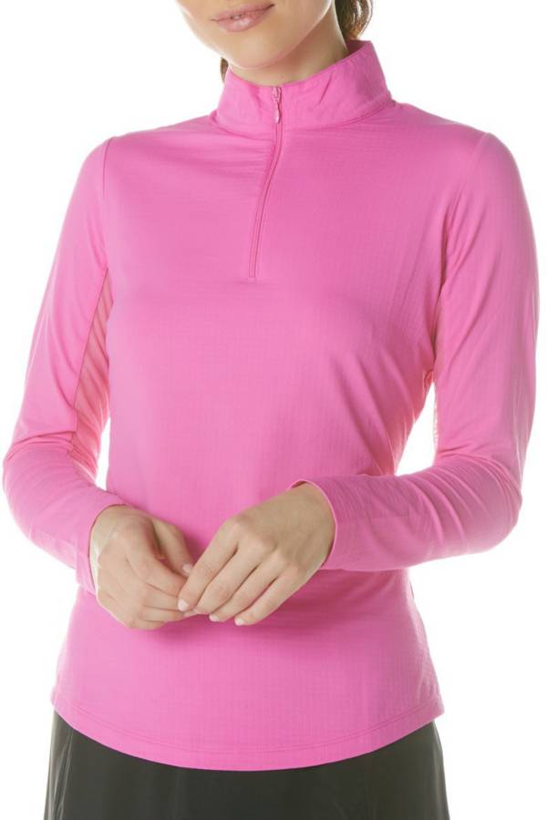 IBKUL Women's Solid Long Sleeve Golf Top product image