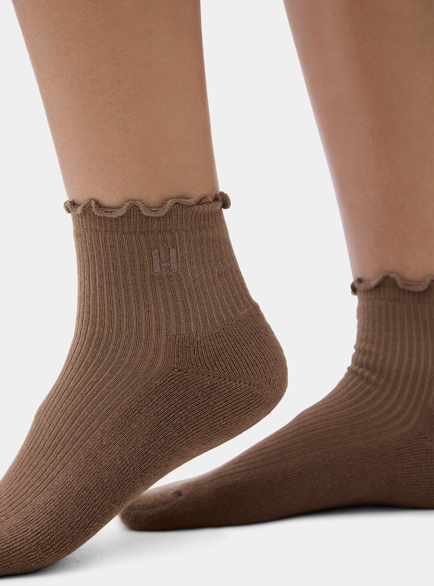 Halfdays Ruffle Crew Socks - 2 Pack product image