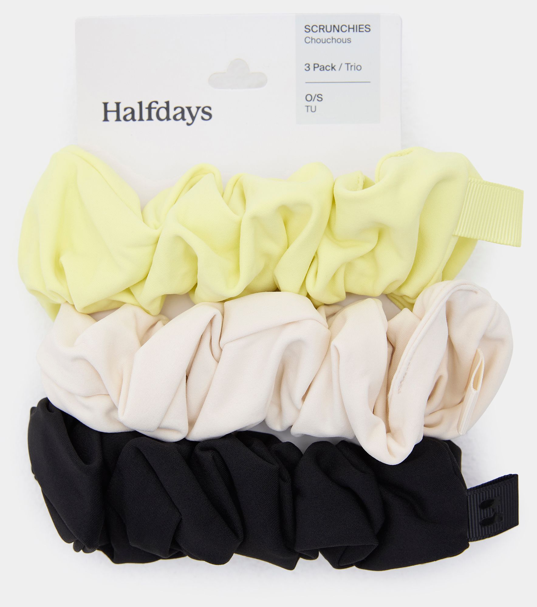 Halfdays Scrunchies - 3 Pack product image