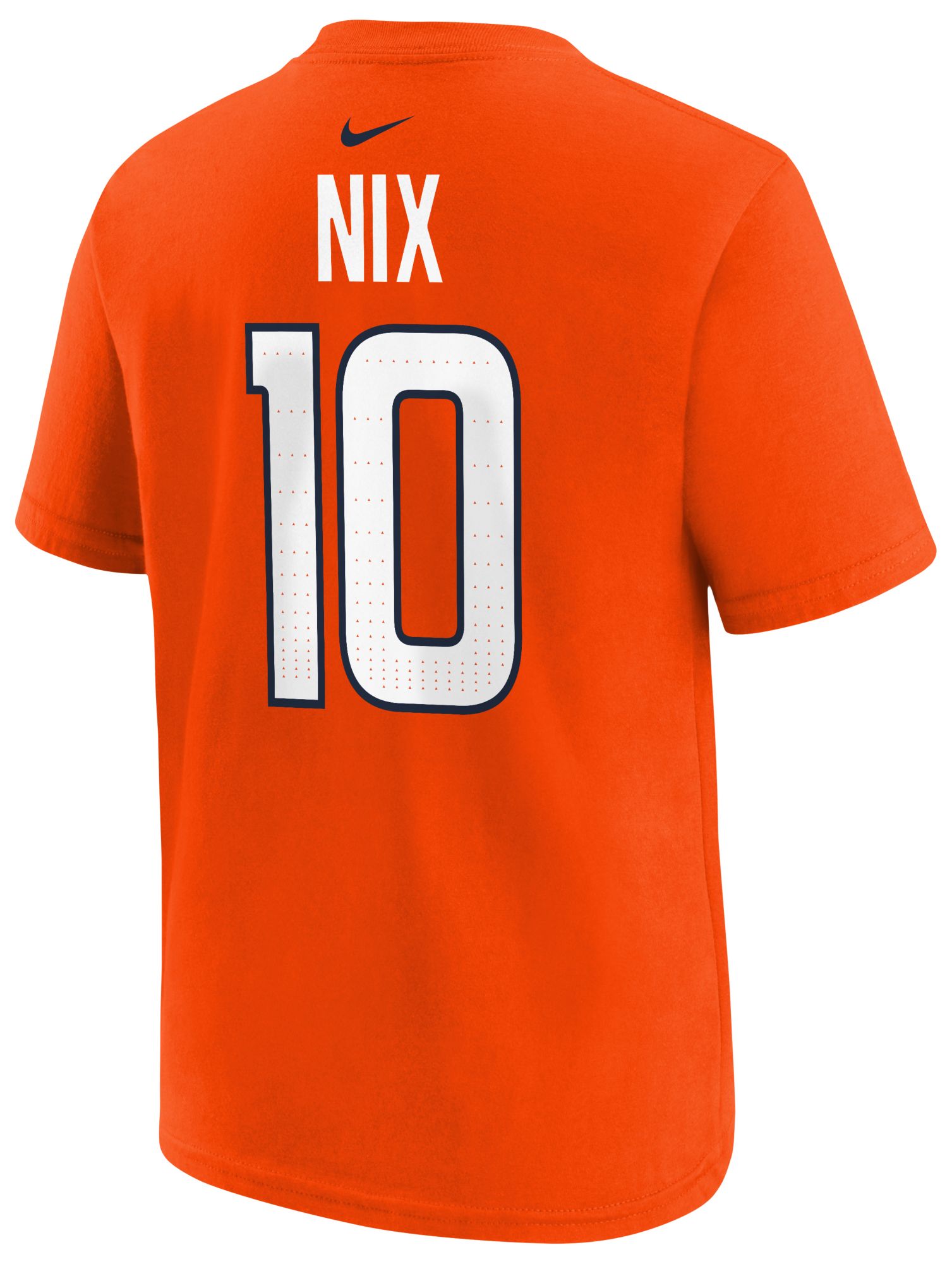 Nike Youth Denver Broncos Bo Nix #10 Orange T-Shirt product image