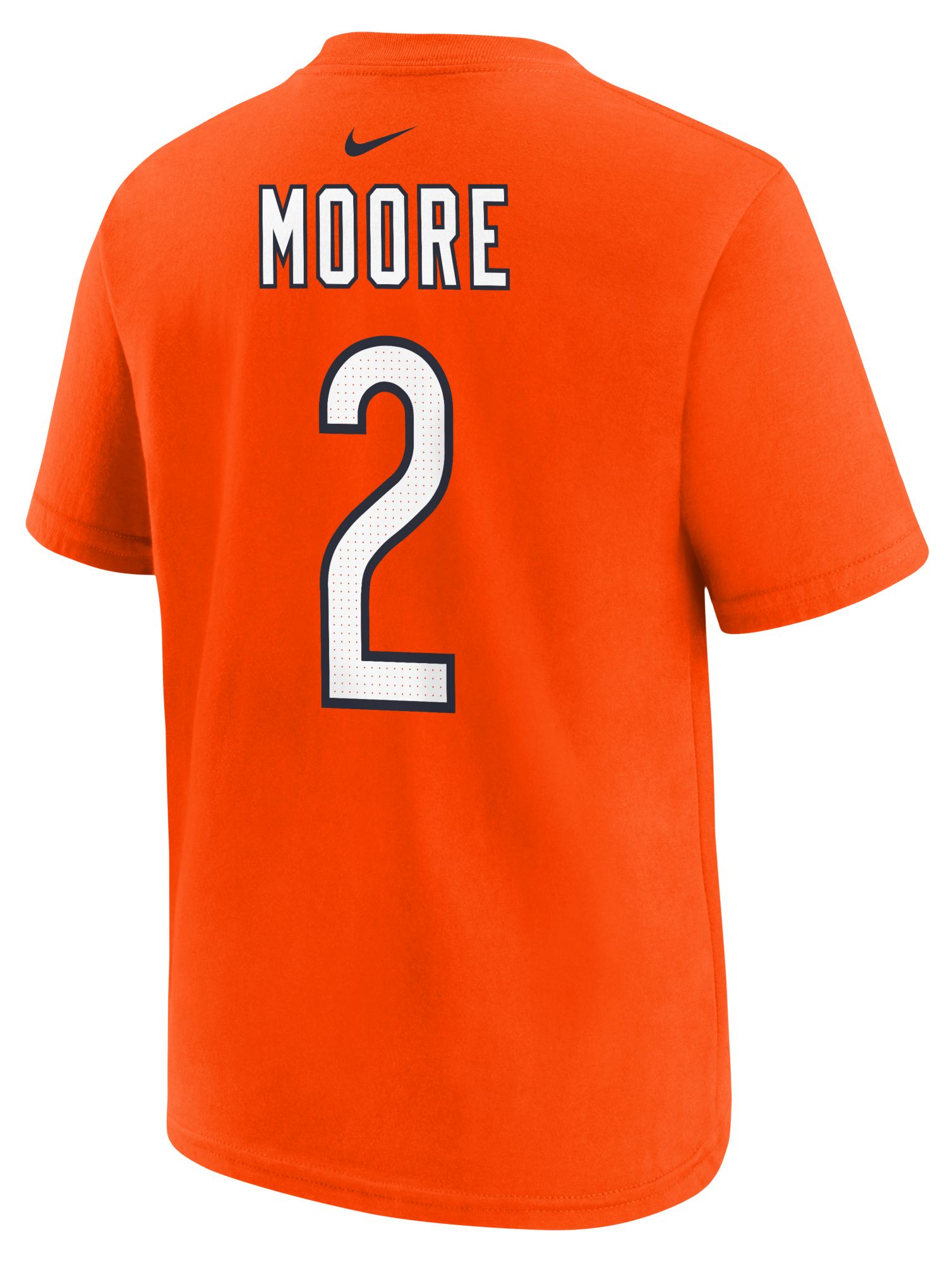 Nike Youth Chicago Bears DJ Moore #2 Orange Alternate T-Shirt product image