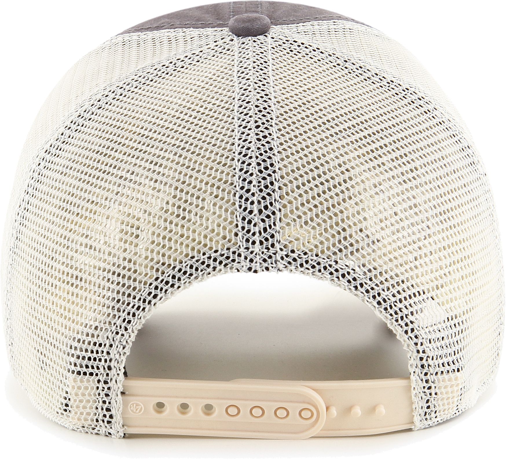 ‘47 Men's Miami Marlins Gray Hudson Mesh Clean Up Adjustable Hat product image