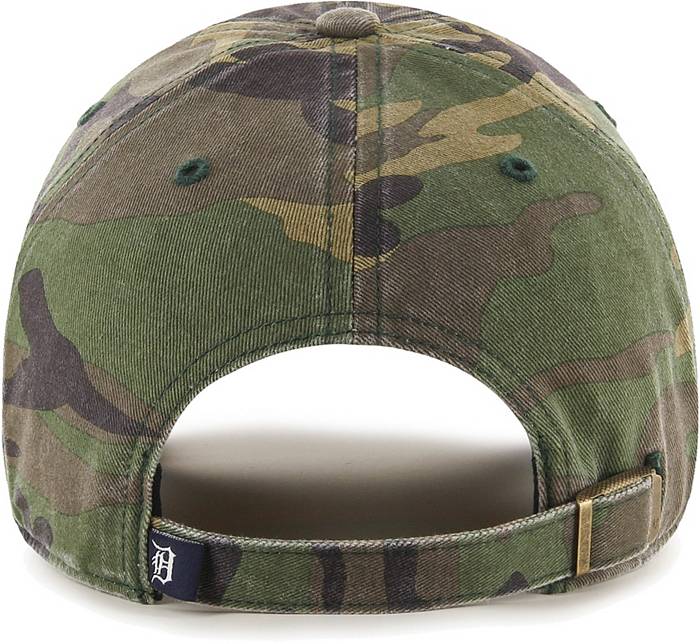 47 Detroit Tigers Camo Phalanx Clean Up Adjustable Hat