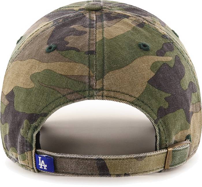 47 Men's Los Angeles Dodgers Camo Clean Up Adjustable Hat