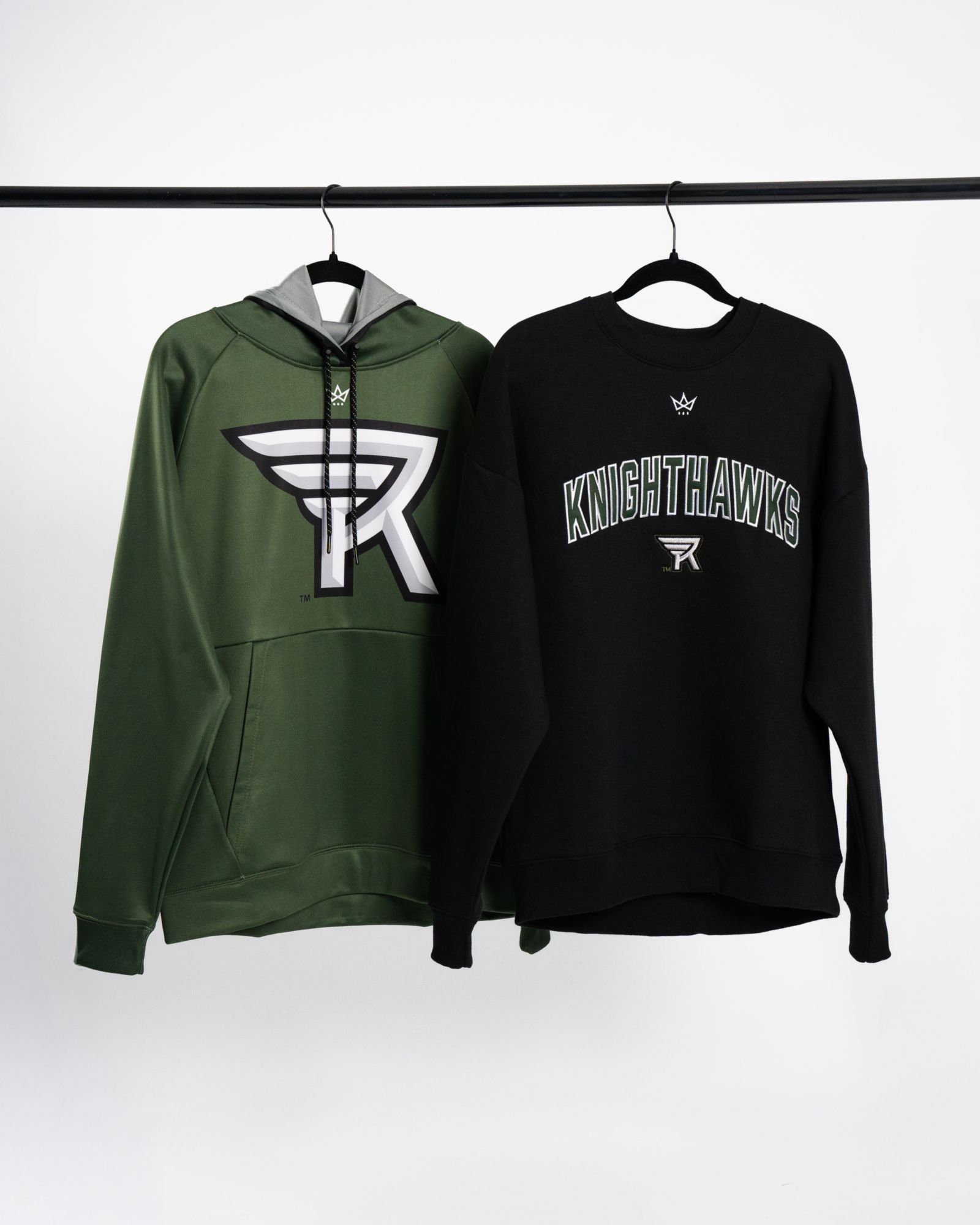 Novus Clothing Adult Rochester Knighthawks Black Crewneck Sweatshirt product image