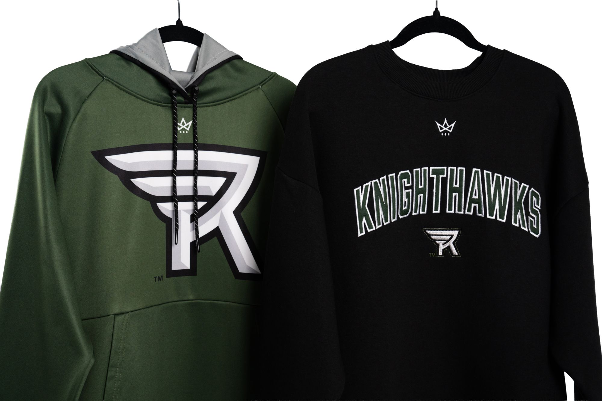 Novus Clothing Adult Rochester Knighthawks Black Crewneck Sweatshirt product image