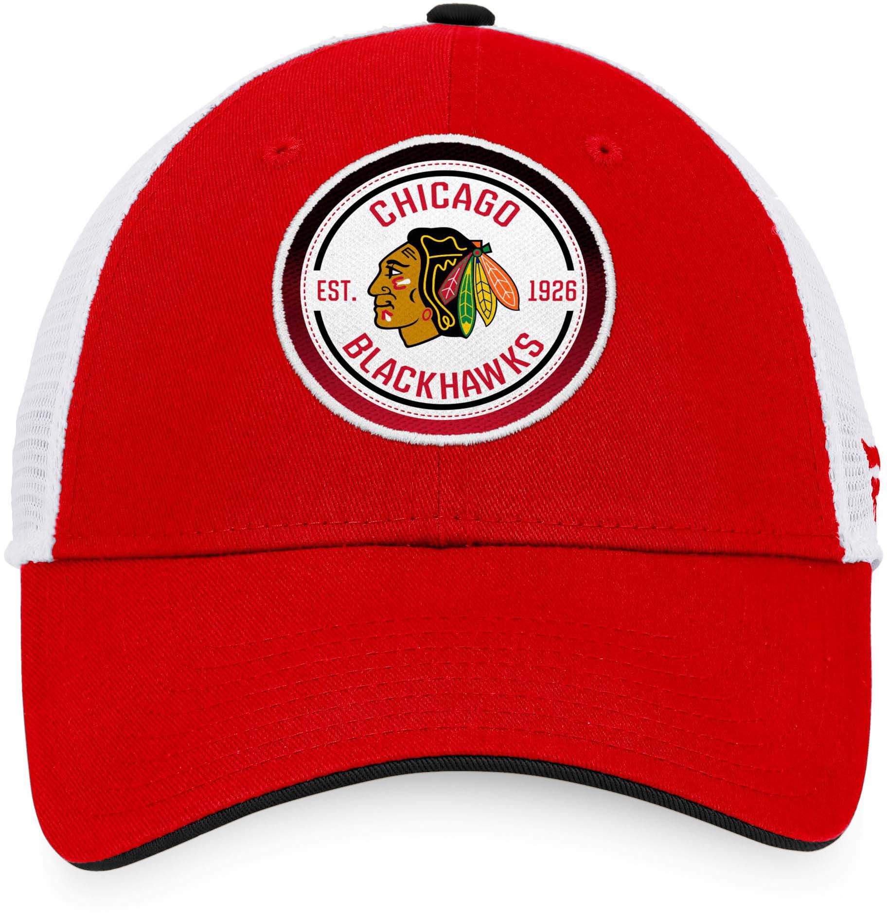 NHL Chicago Blackhawks Iconic Adjustable Trucker Hat