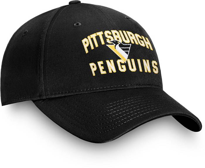 Adidas Men's NHL Pittsburgh Penguins Embroidered Adjustable Coach Baseball  Cap