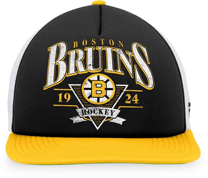NHL Boston Bruins Vintage Adjustable Trucker Hat