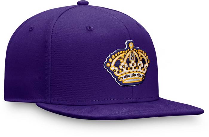 Mitchell & Ness Los Angeles Kings 2-Tone Patch Snapback Adjustable Hat