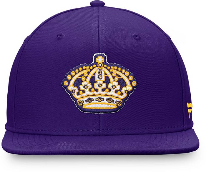 Los Angeles Kings Vintage Off White/Purple Snapback - Mitchell & Ness cap