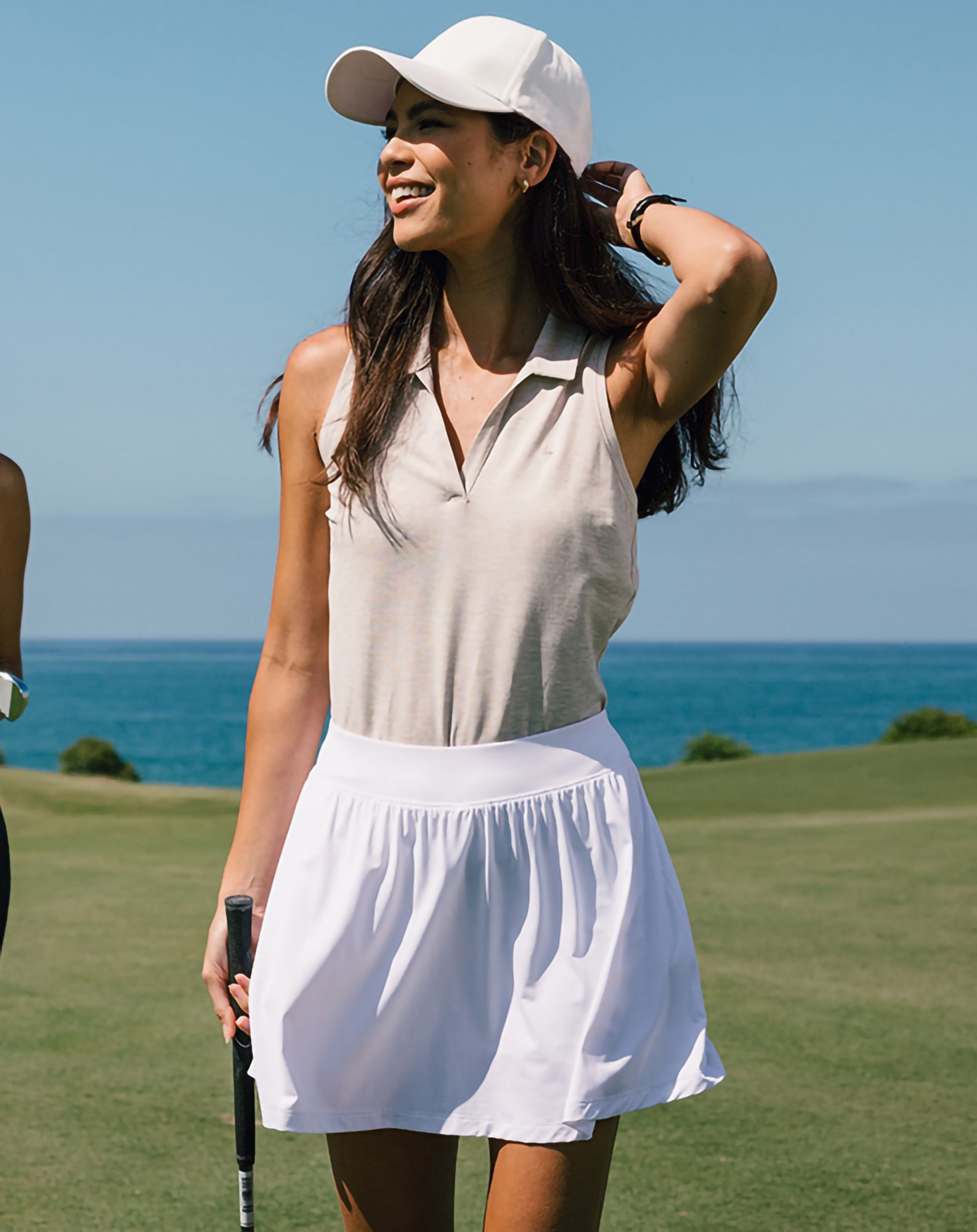 TravisMathew Women's Sleeveless Majorca Golf Polo product image