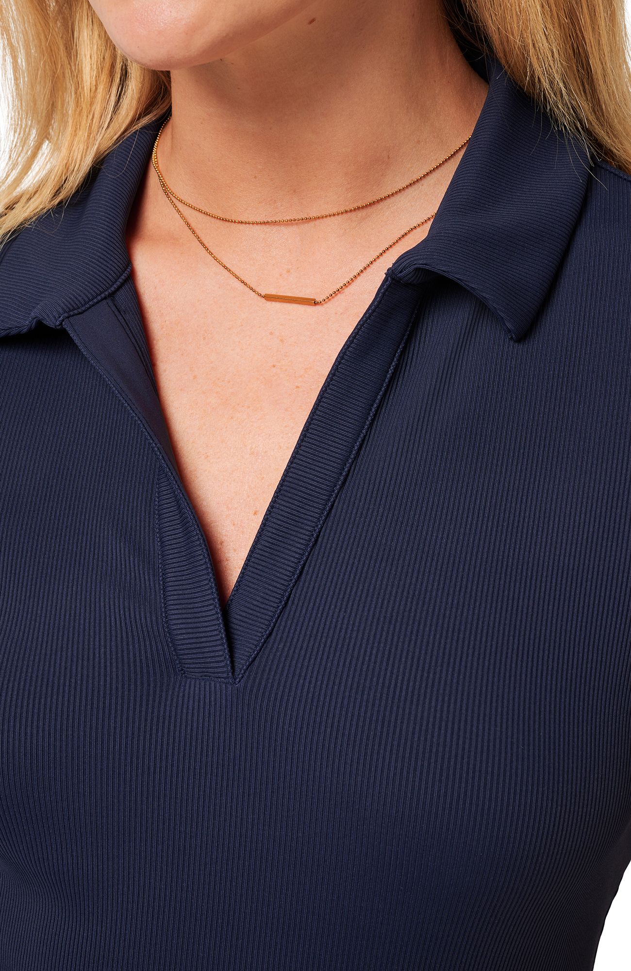 TravisMathew Women's Moveknit V-Neck Polo product image