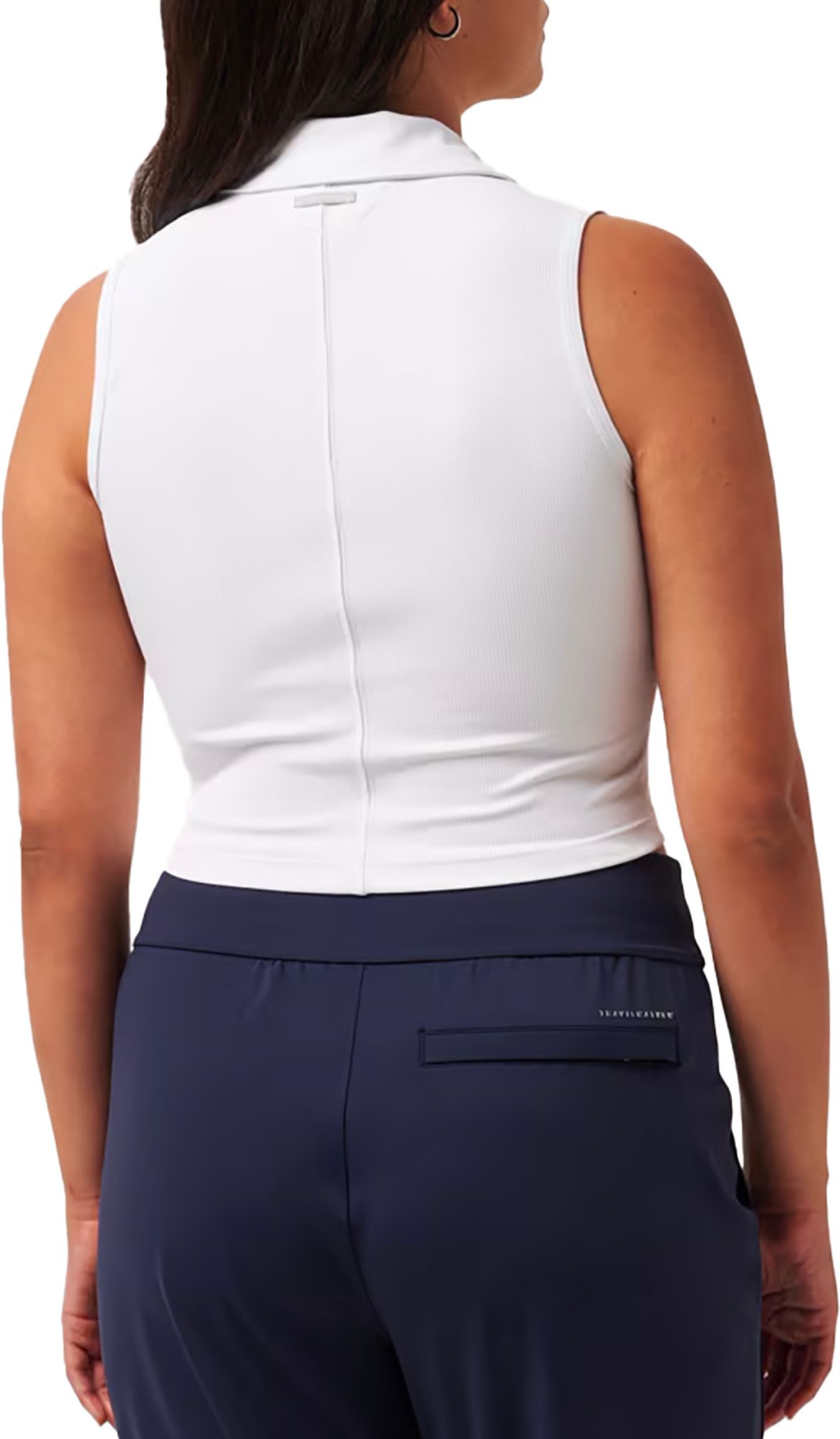 TravisMathew Women's Midline MoveKnit Sleeveless Golf Polo product image