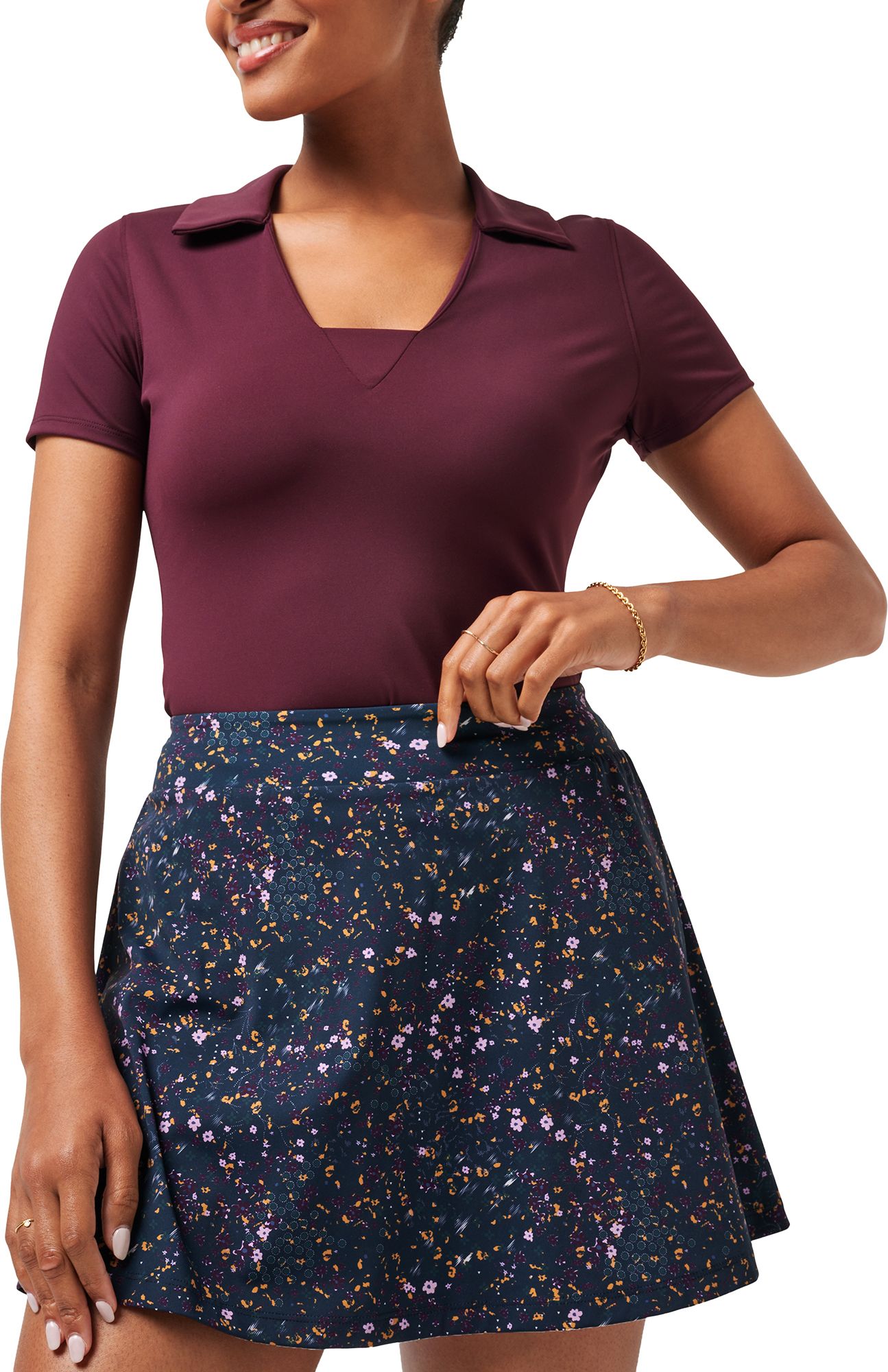 TravisMathew Women's Where It Counts Short Sleeve Golf Polo product image