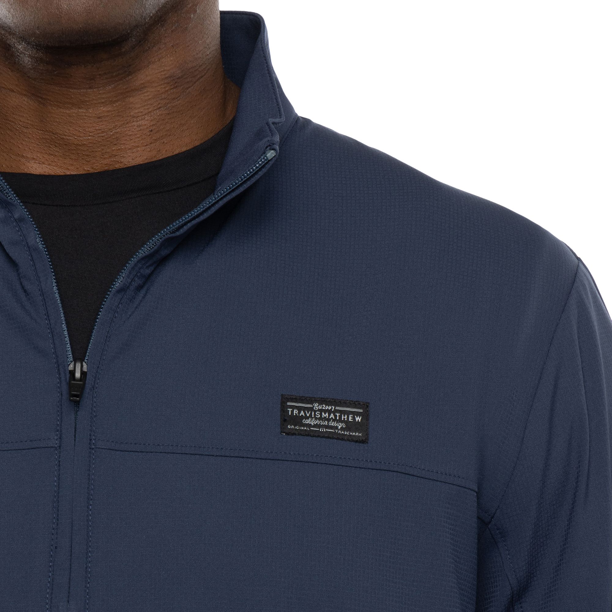 TravisMathew Men's Wanderlust 1/4 Zip Golf Jacket product image