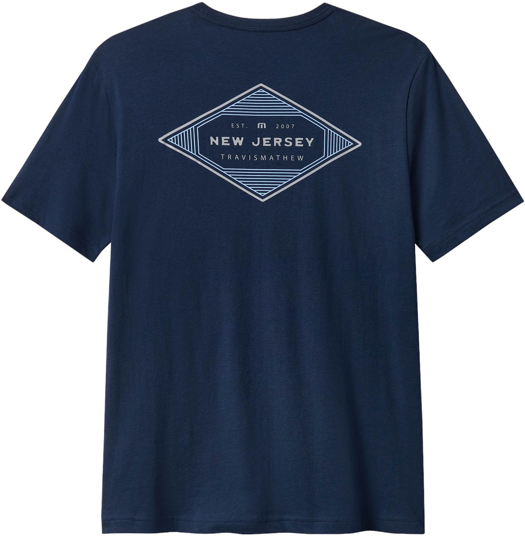 TravisMathew Men's Deck Dweller NJ State Graphic Golf T-Shirt product image