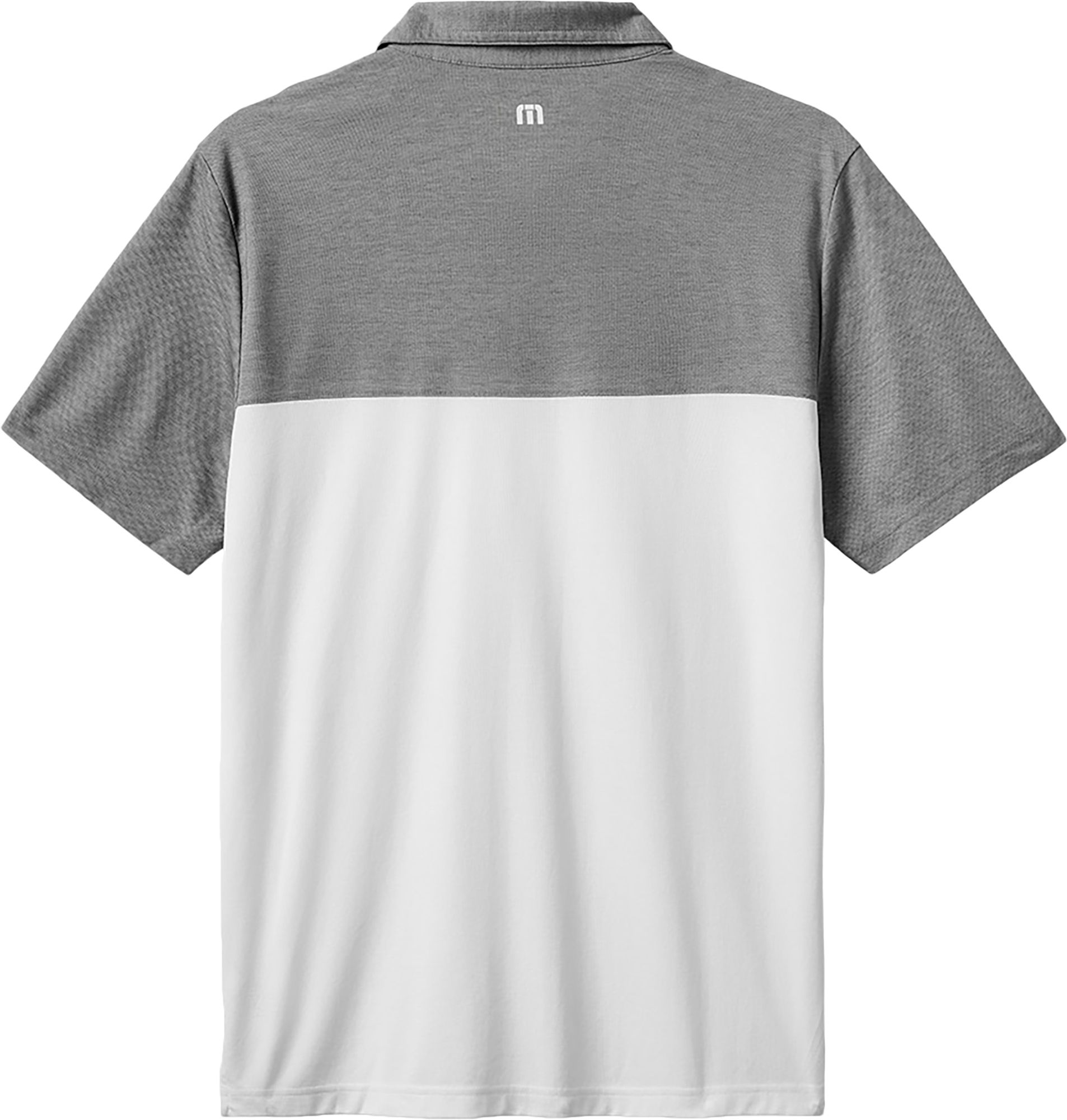 TravisMathew Men's Los Angeles Dodgers Grey Rudds 2.0 Polo product image