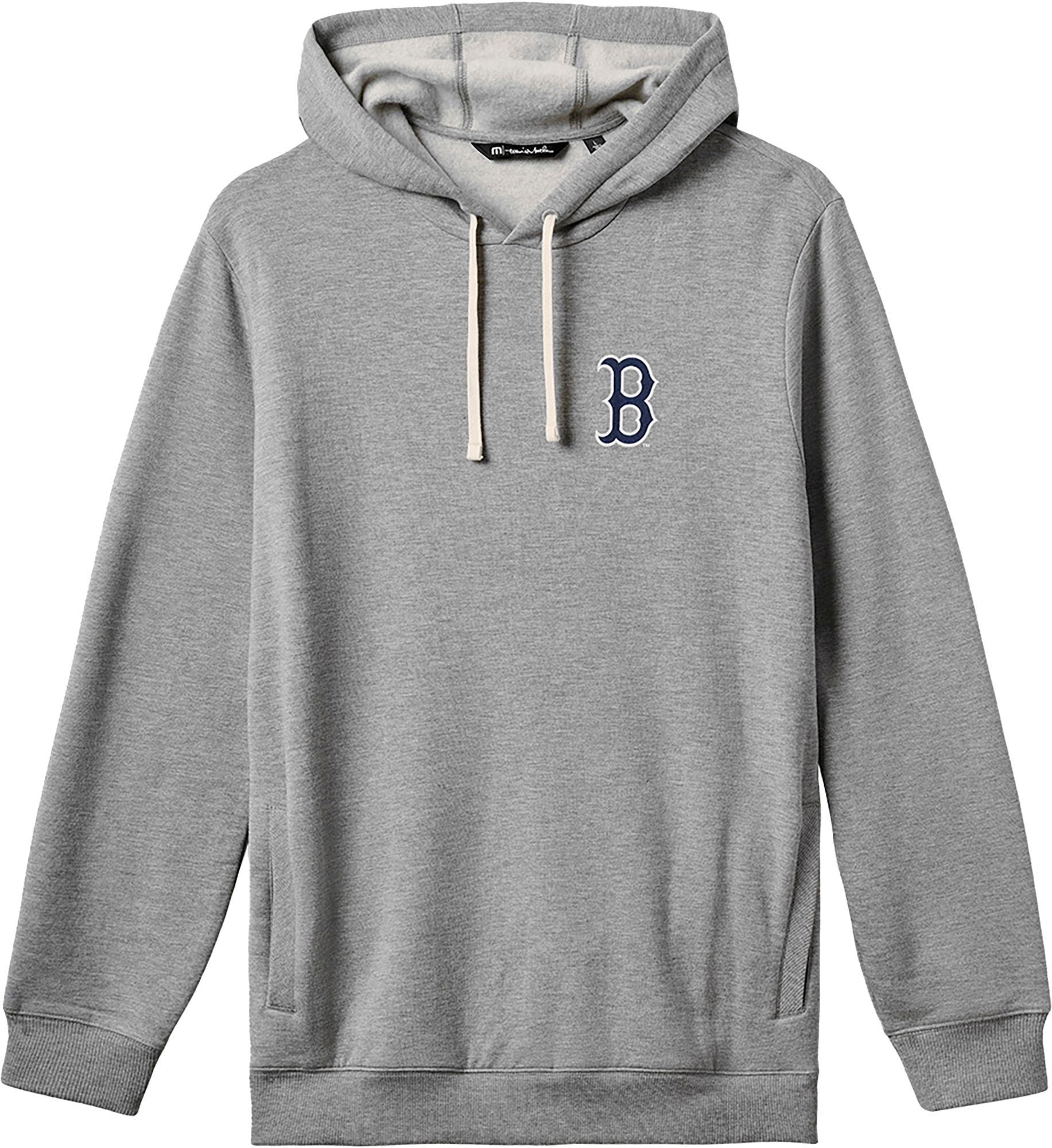 TravisMathew Men's Boston Red Sox Grey Cloud Hoodie product image