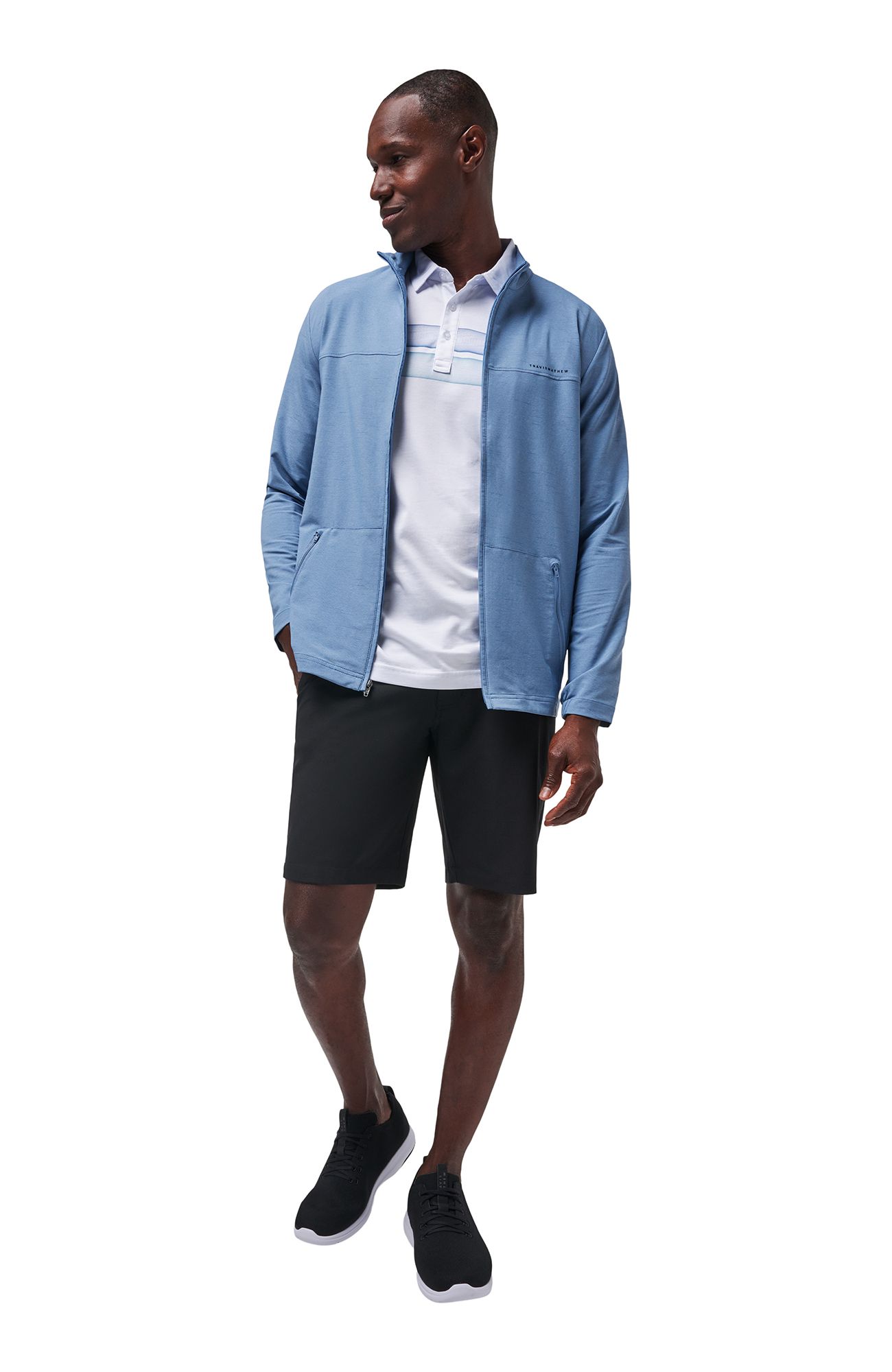 TravisMathew Men's Valley View Golf Jacket