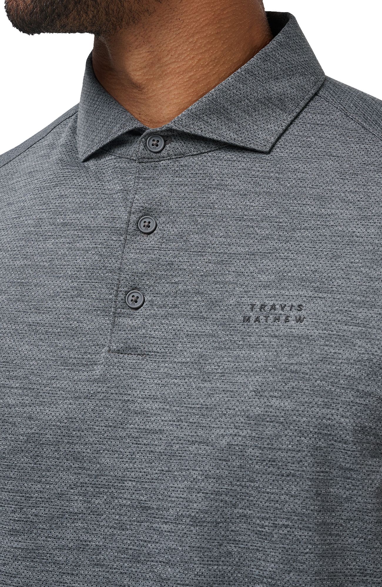TravisMathew Men's Heater Pro Golf Polo product image