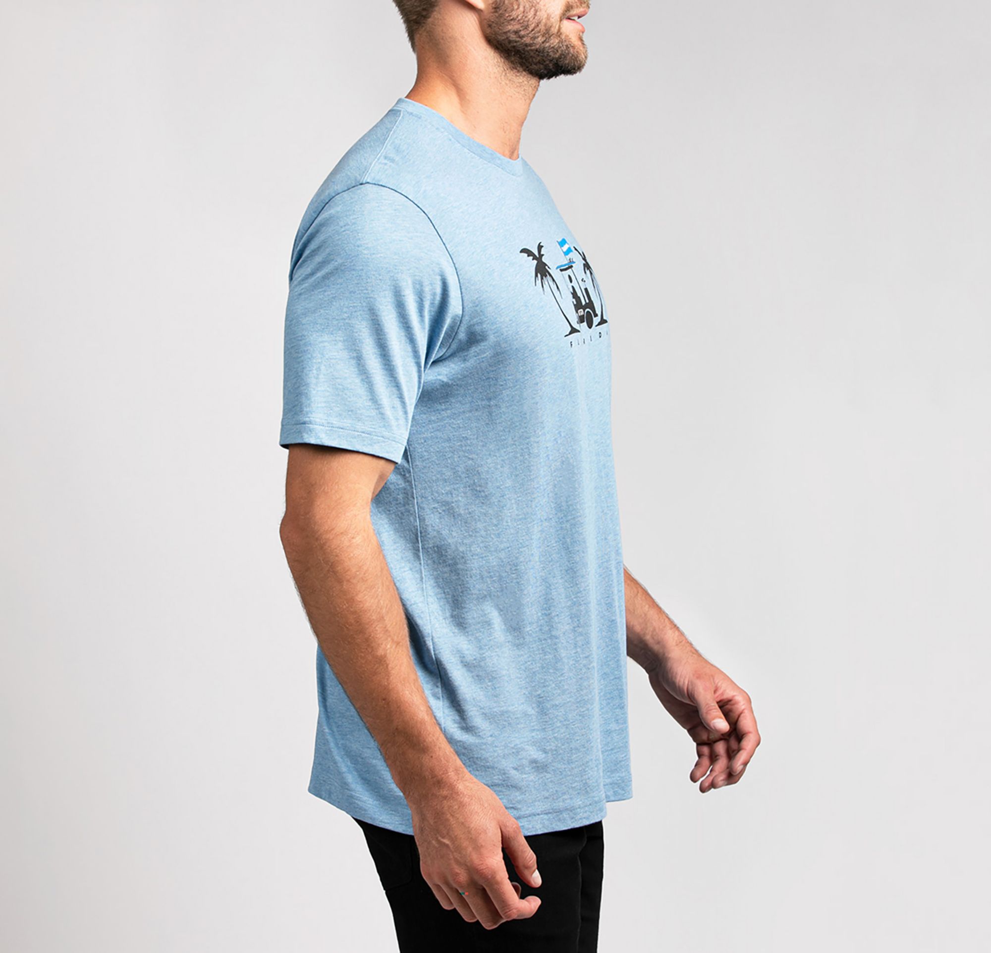 TravisMathew Men's Everglades 2.0 FL State Graphic Golf T-Shirt product image