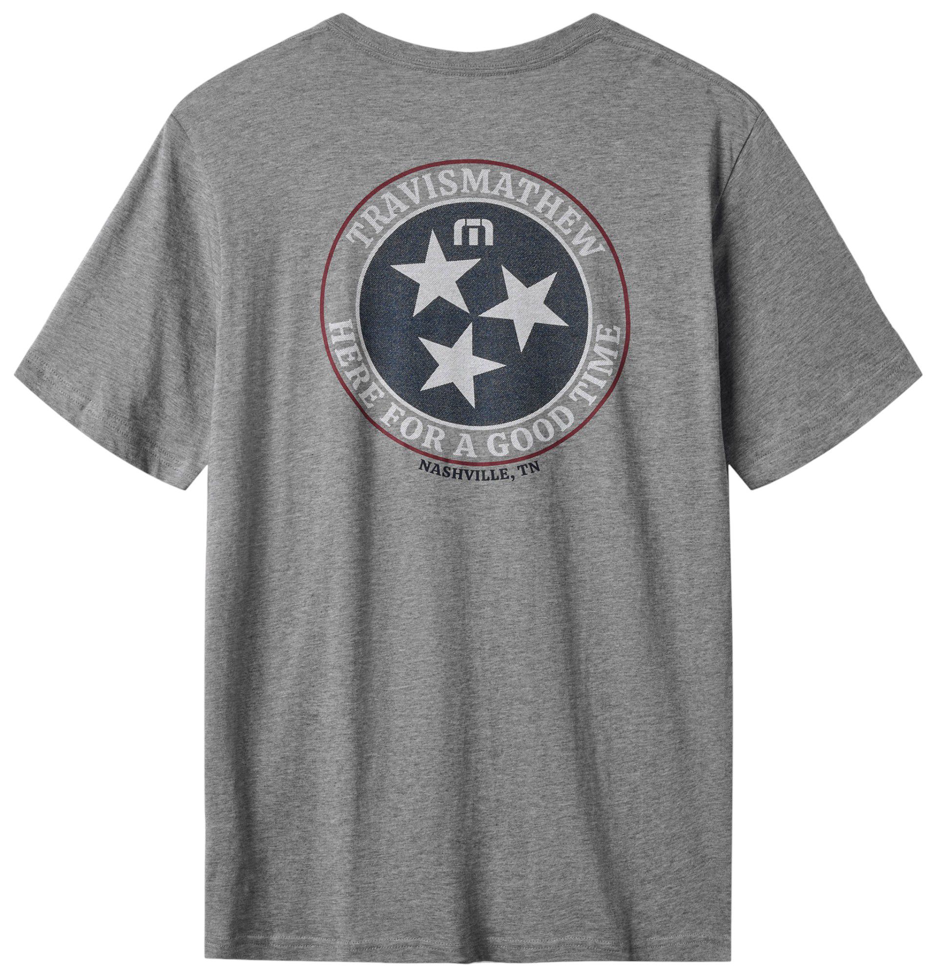 TravisMathew Men's BBQ Master 2.0 TN State Graphic Golf T-Shirt product image