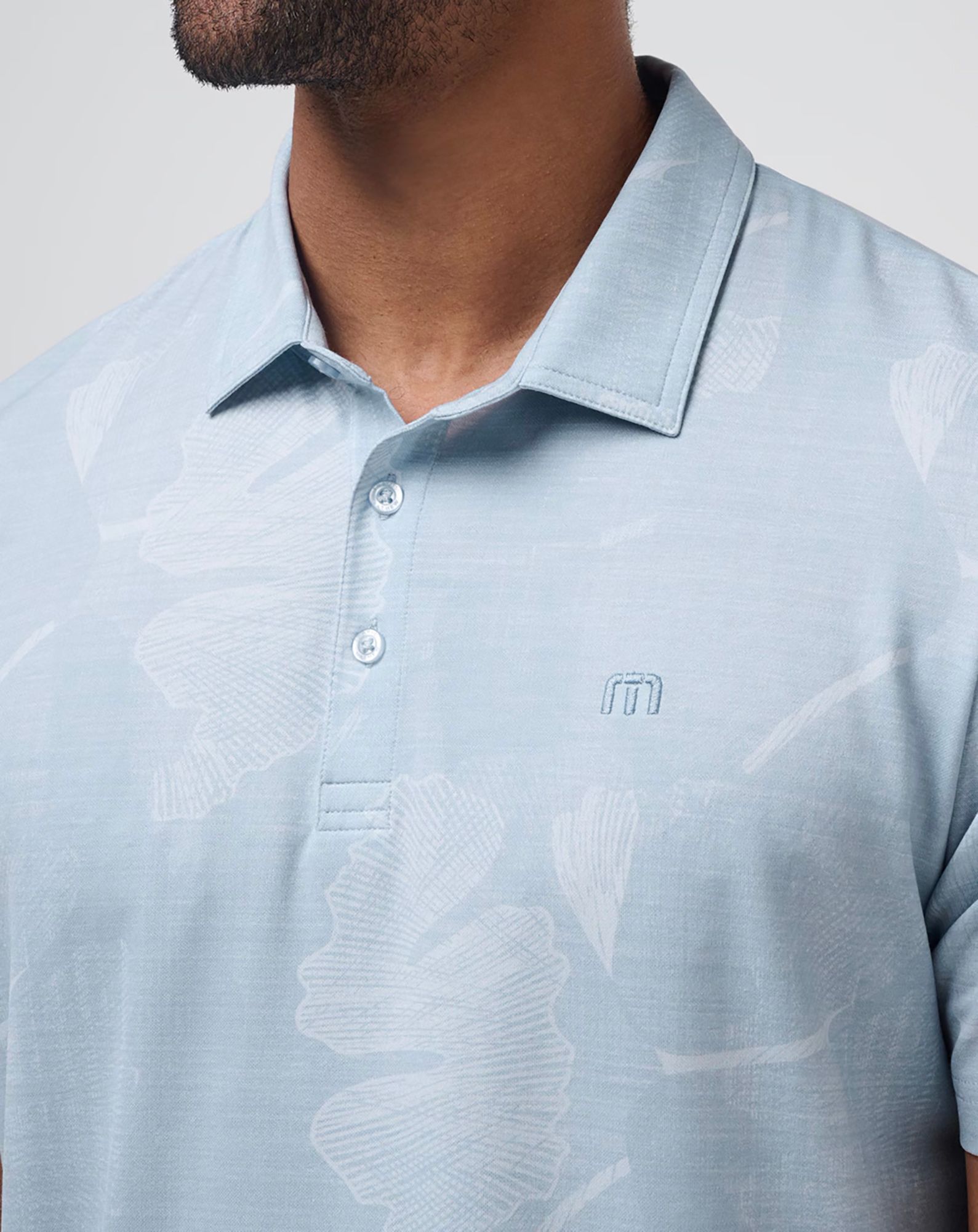 TravisMathew Men's Featherweight Mist Golf Polo product image