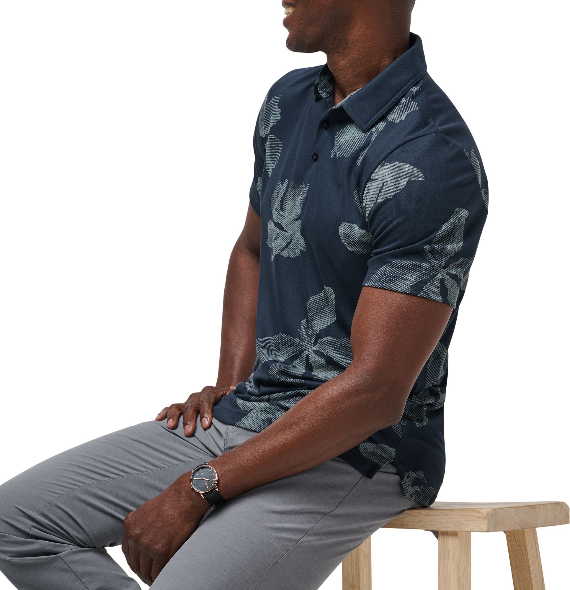 TravisMathew Men's Tropical Tour Golf Polo product image