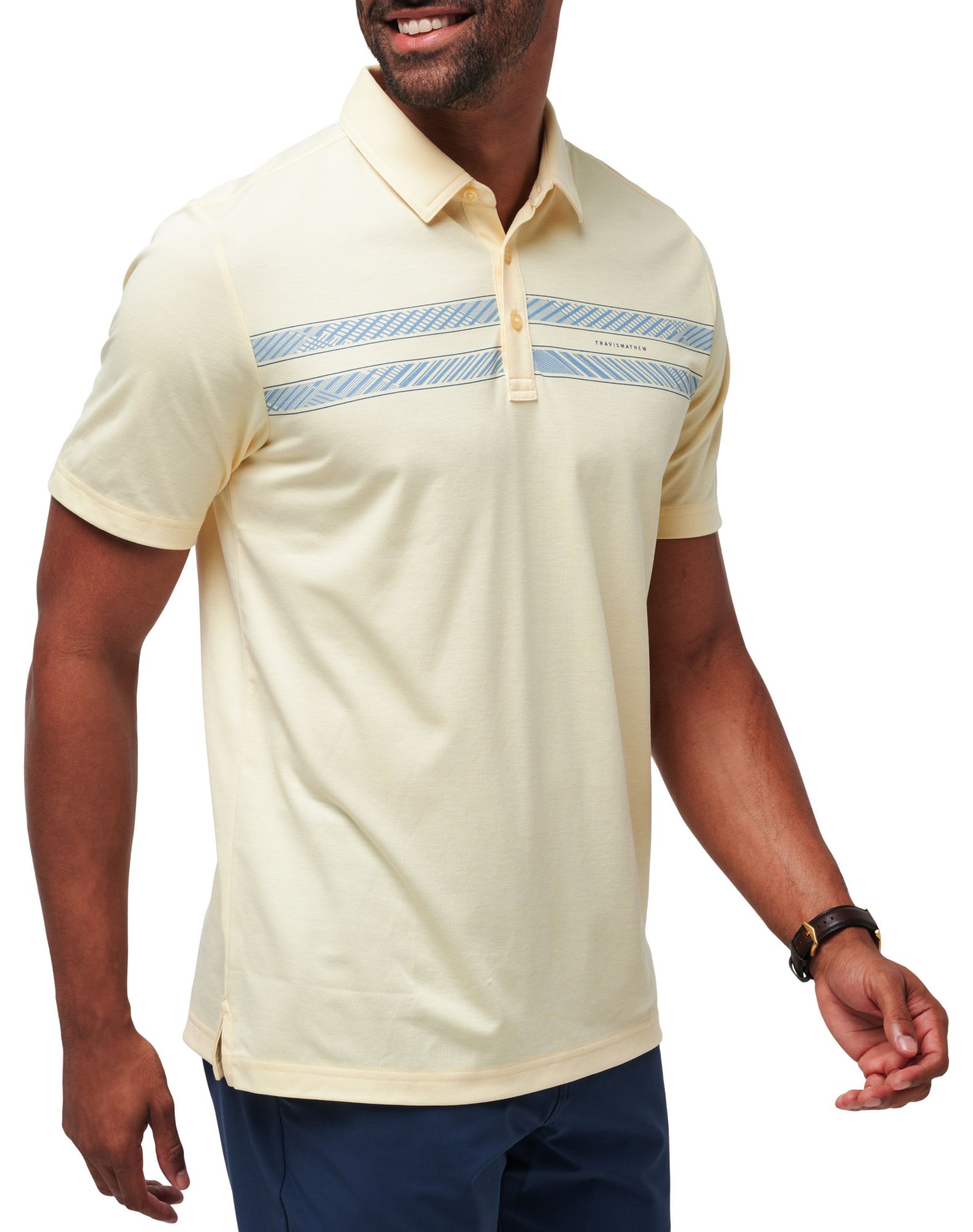 TravisMathew Men's Jetty Jumper Golf Polo product image