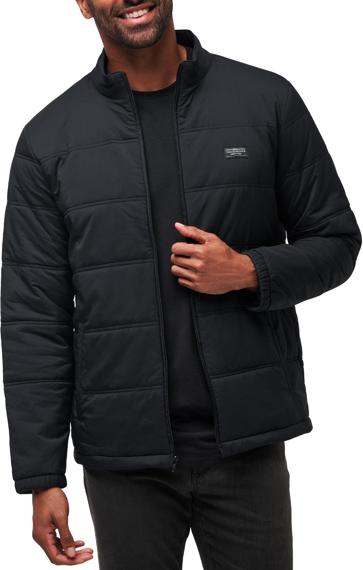 TRAVIS MATHEW ブラックダウンジャケット XL Palisades Puffer Jacket ∣ TravisMathew