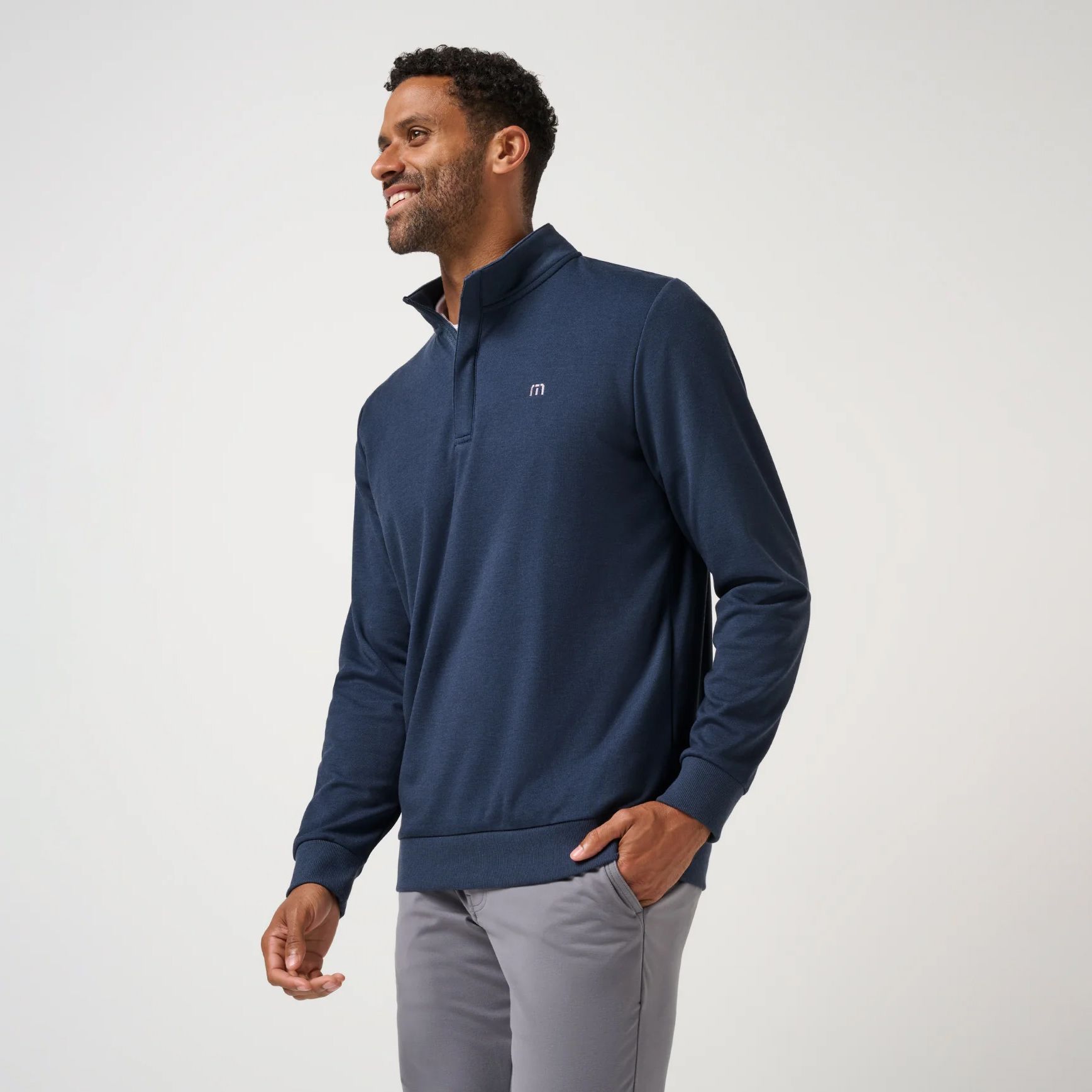 TravisMathew Men's Cloud 2.0 Golf 1/4 Zip product image