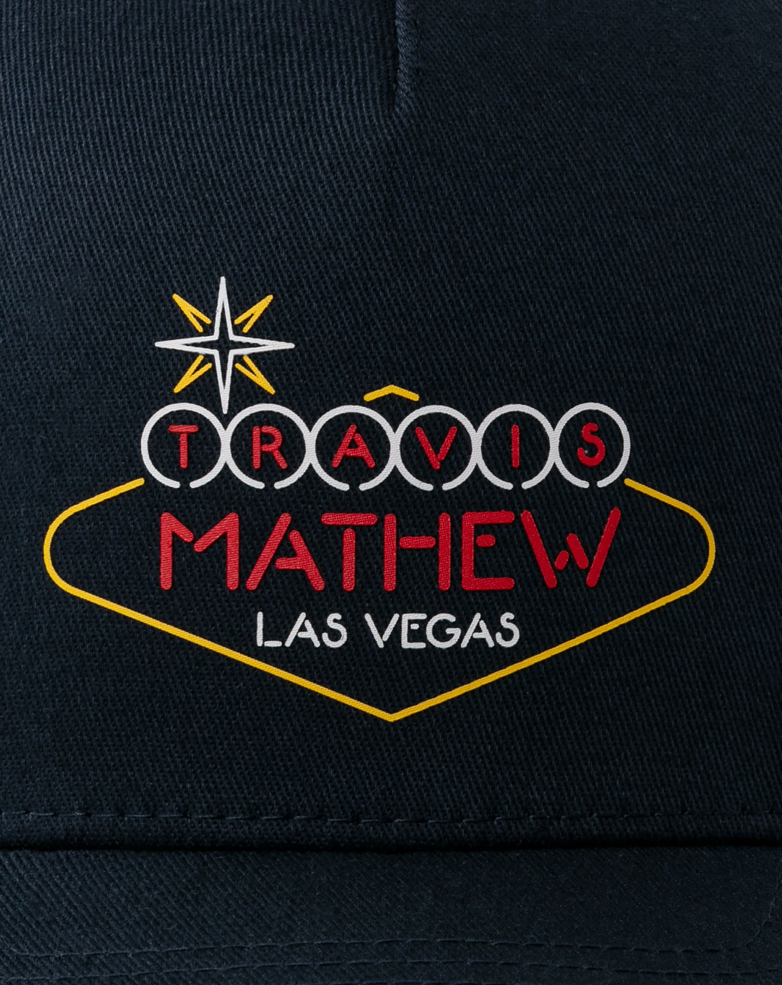 TravisMathew Men's Neon Magic Snapback Golf Hat product image