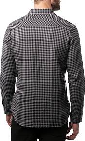 TravisMathew Men's Touch And Go Button-Up Flannel Golf Shirt product image