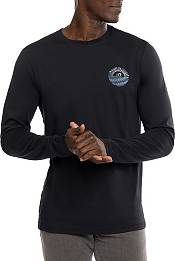 TravisMathew Men's Kona Coffee Long Sleeve Golf Shirt product image