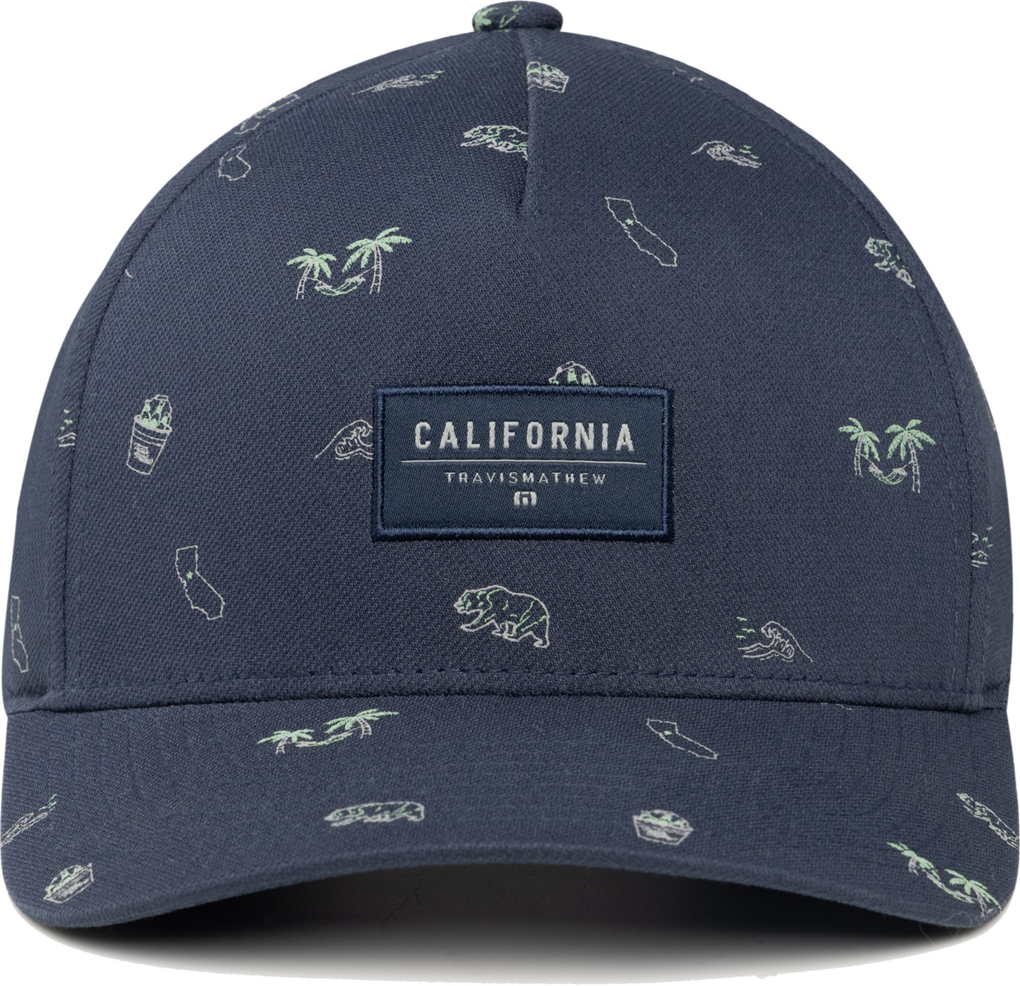 TravisMathew Men's Sausalito Golf Snapback Hat