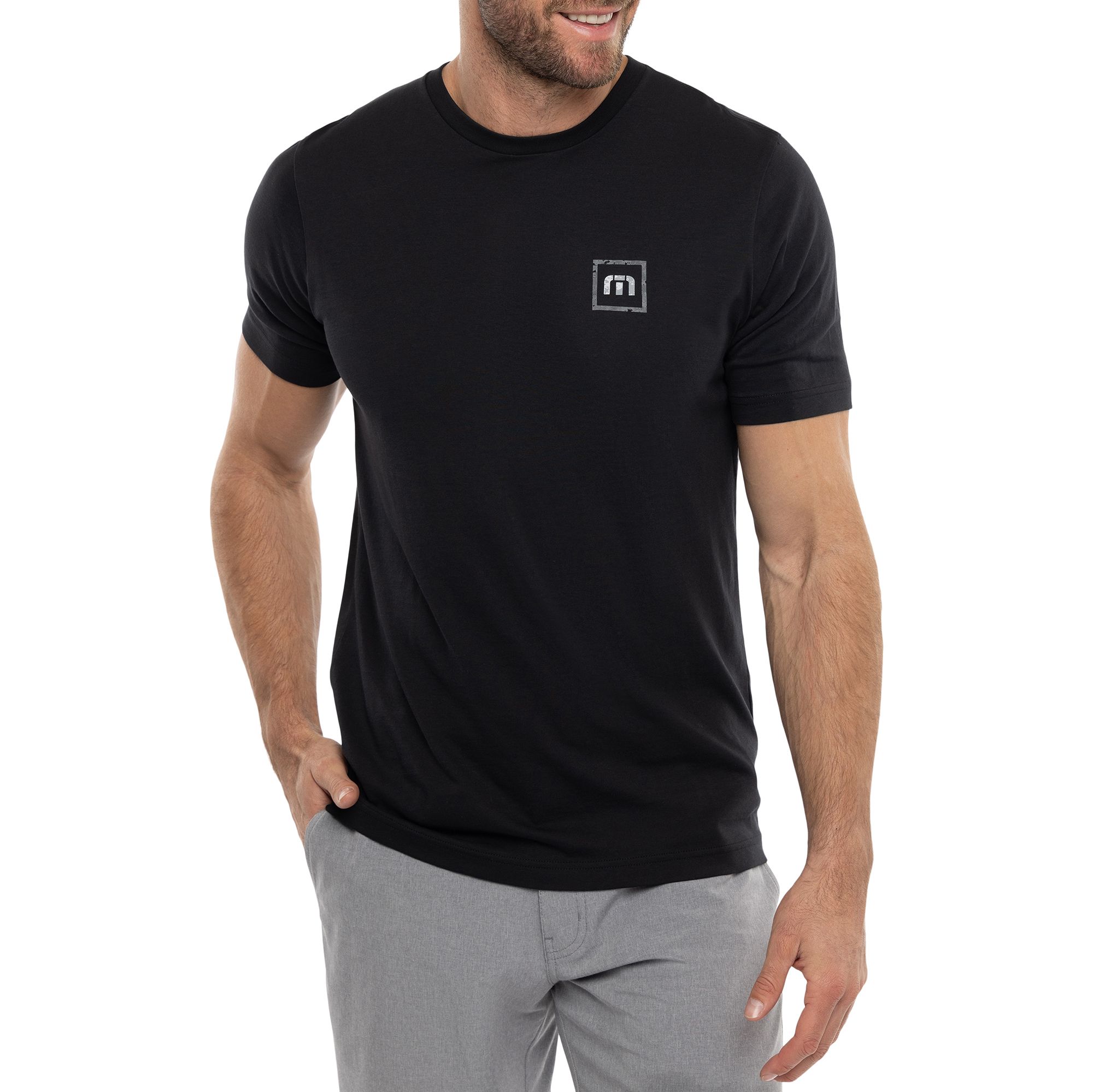 TravisMathew Men's Action Plan Graphic Golf T-Shirt