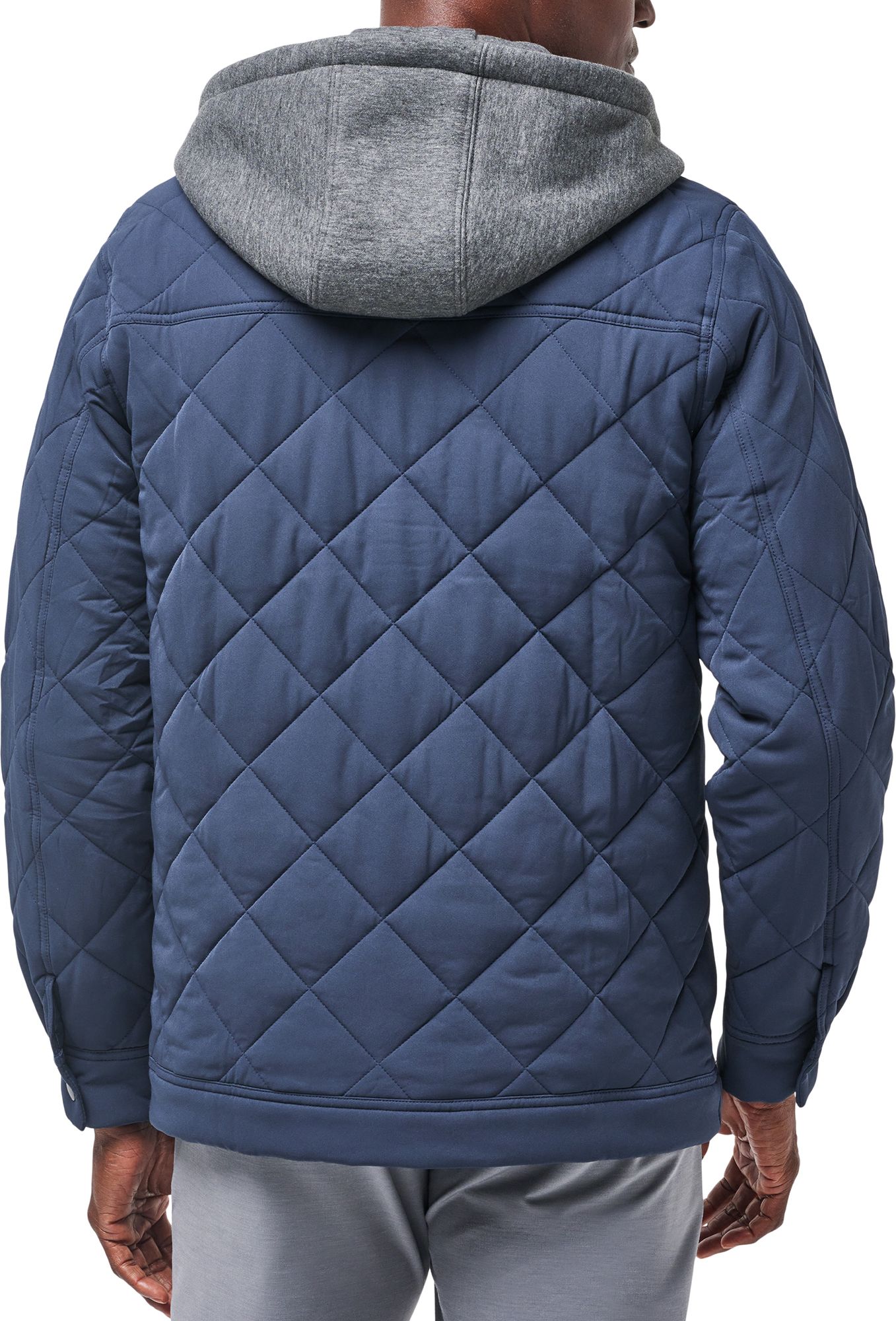 TravisMathew Men's Grey Wave Jacket