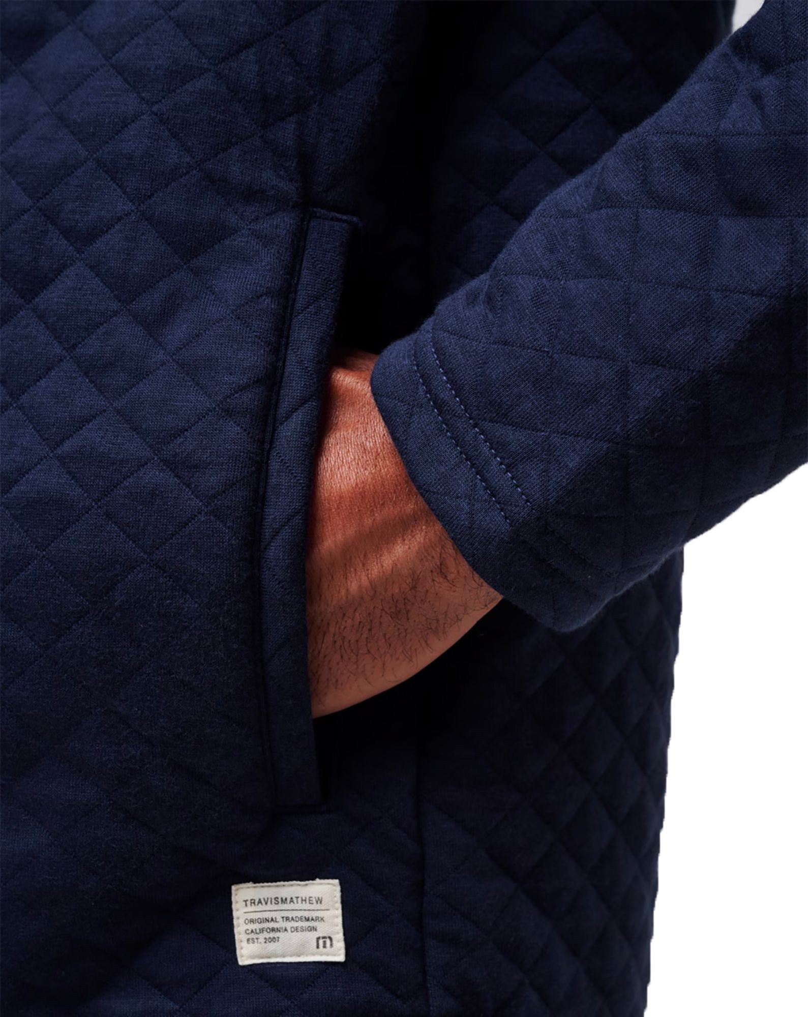 TravisMathew Men's Transatlantic ¼ Zip Golf Pullover product image