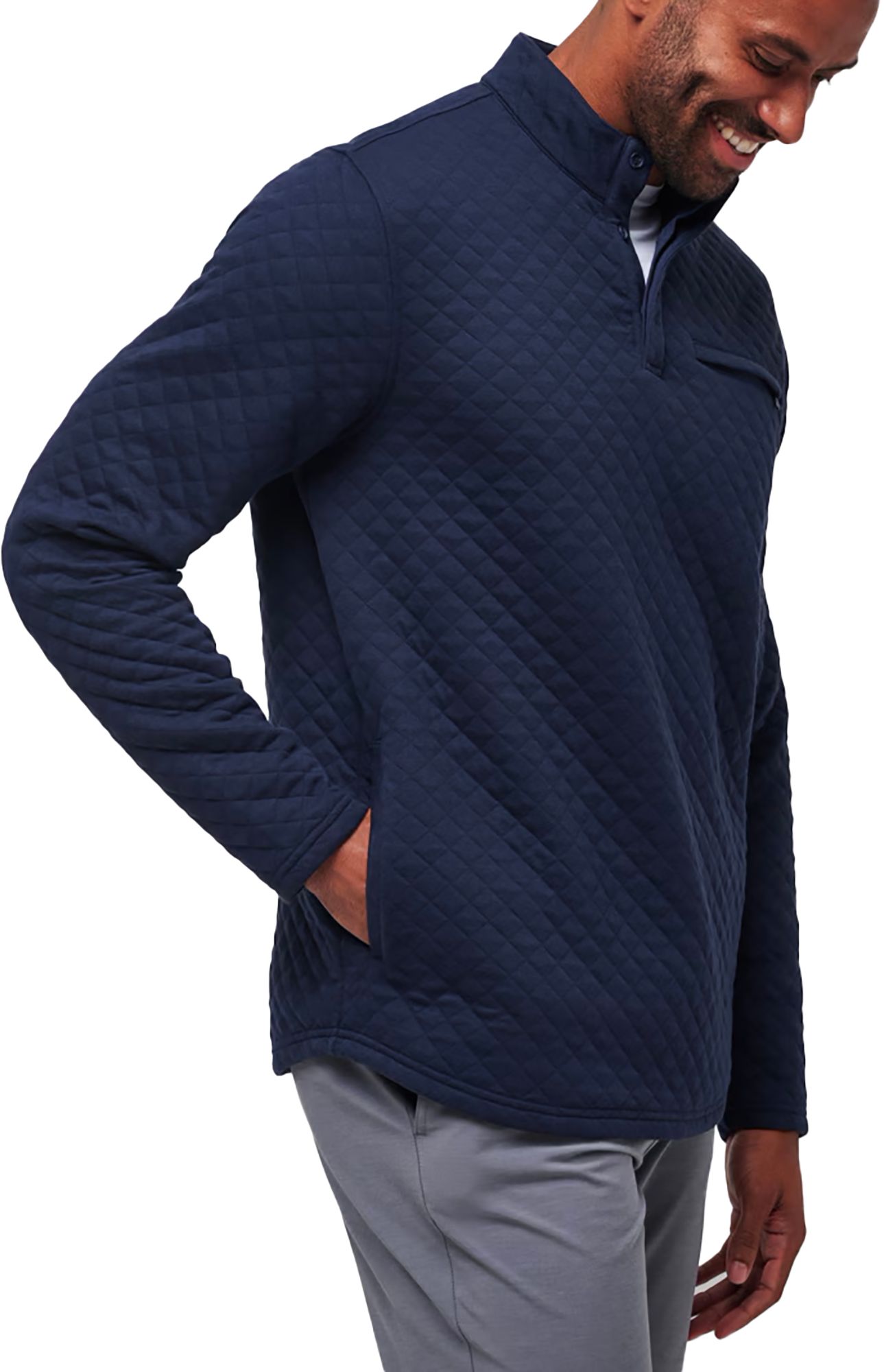 TravisMathew Men's Transatlantic ¼ Zip Golf Pullover product image