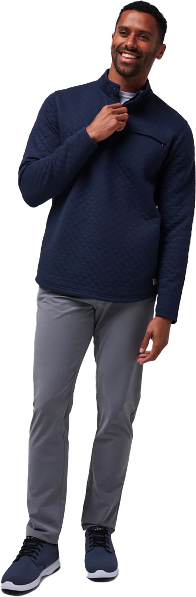TravisMathew Men's Transatlantic ¼ Zip Golf Pullover product image
