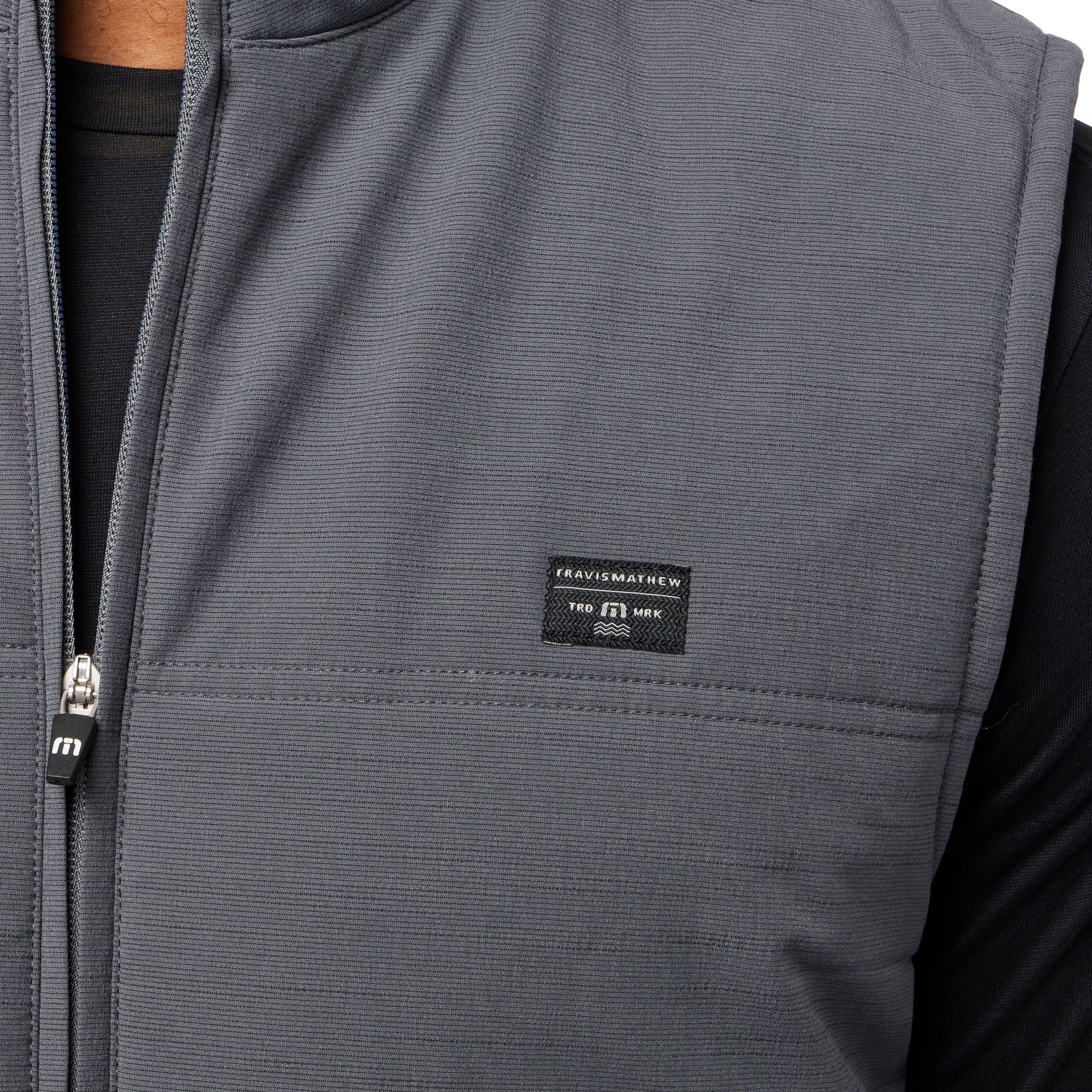 TravisMathew Men's Cold Heart 2.0 Quilted Puffer Golf Vest product image