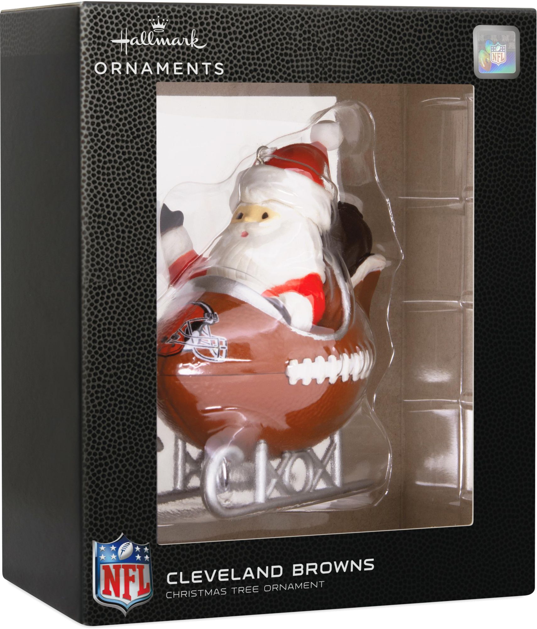 Hallmark Cleveland Browns Santa Sled Ornament product image