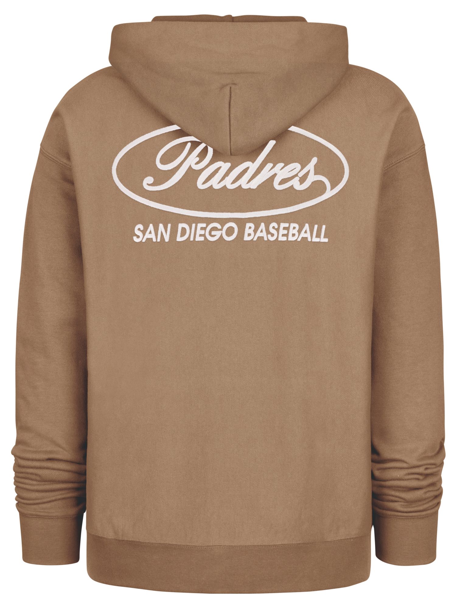 '47 Men's San Diego Padres Tan Triple Double Foundation Pullover Hoodie product image