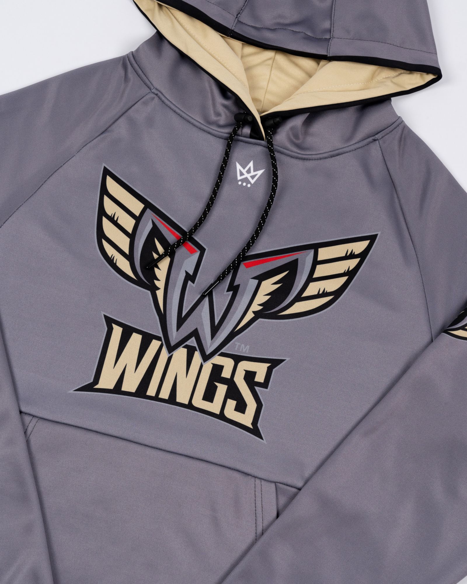 Novus Clothing Adult Philadelphia Wings Grey Sublimated Pullover Hoodie product image
