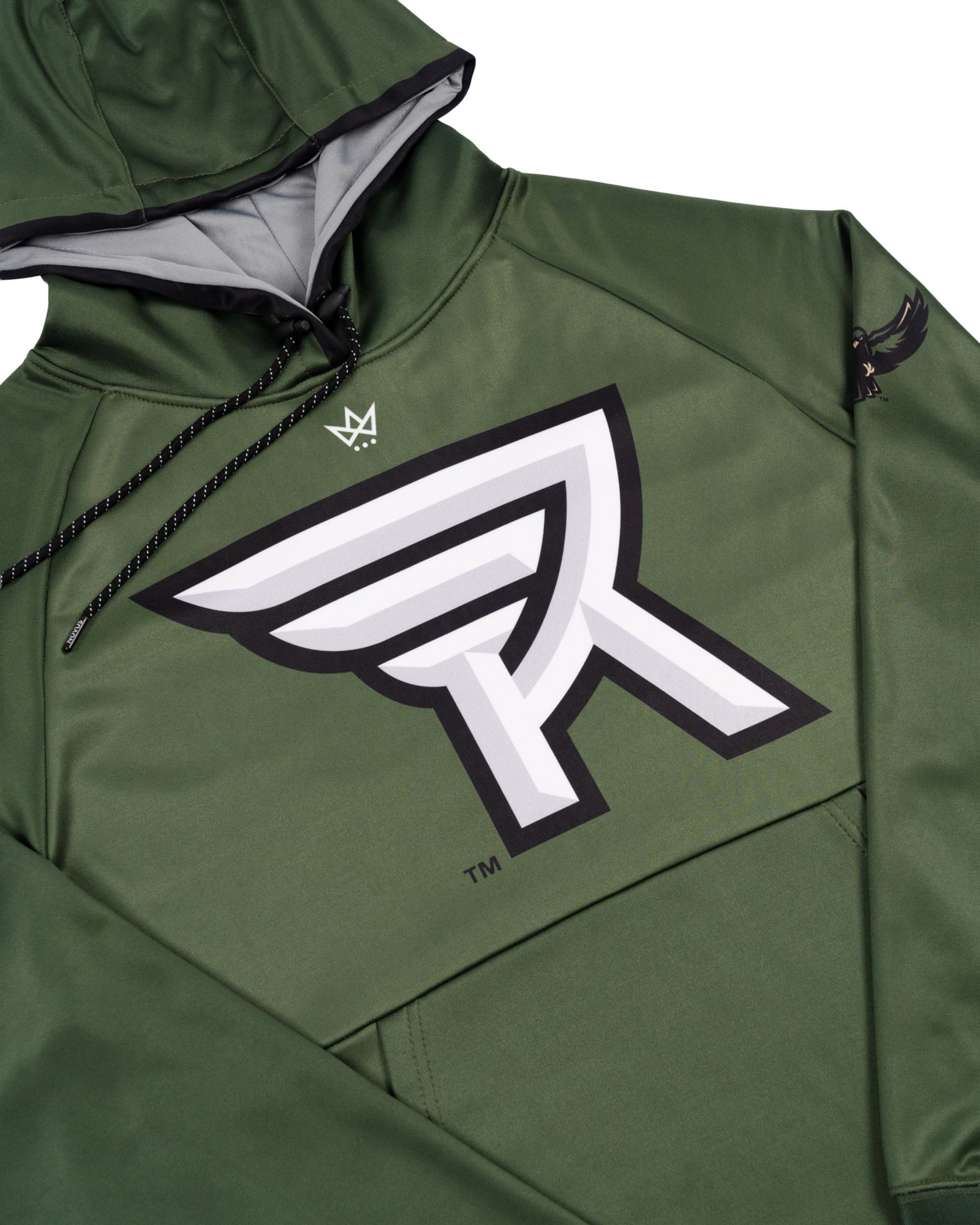 Novus Clothing Adult Rochester Knighthawks Green Sublimated Pullover Hoodie product image